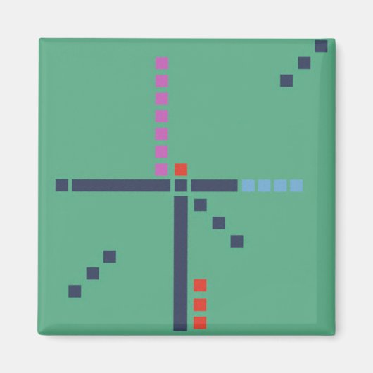 PDXエアポートカーペット マグネット (正面)