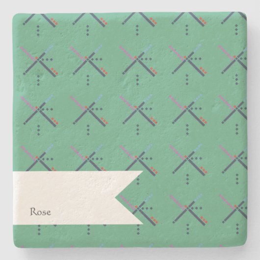 PDXエアポートカーペット| a値の高いラグ ストーンコースター (正面)