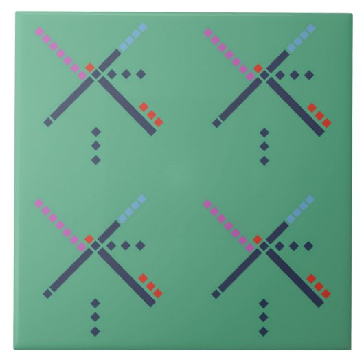 PDXエアポートカーペットx 4 タイル (正面)