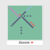 PDXカーペット(旧スタイル) シール (シート)