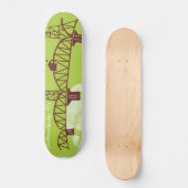 PDXスケートボード・ホーソーン・ブリッジ スケートボード (正面)