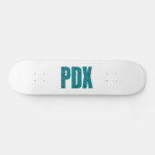 PDXポートランドエアポートカーペット文字 スケートボード (横)