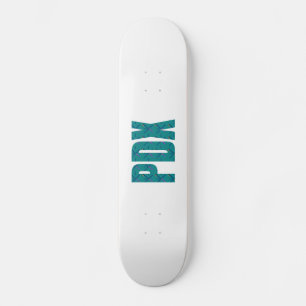 PDXポートランドエアポートカーペット文字 スケートボード