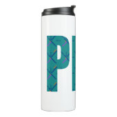 PDXポートランドエアポートカーペット文字 タンブラー (回転左)
