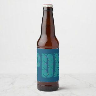 PDXポートランドエアポートカーペット文字 ビールラベル