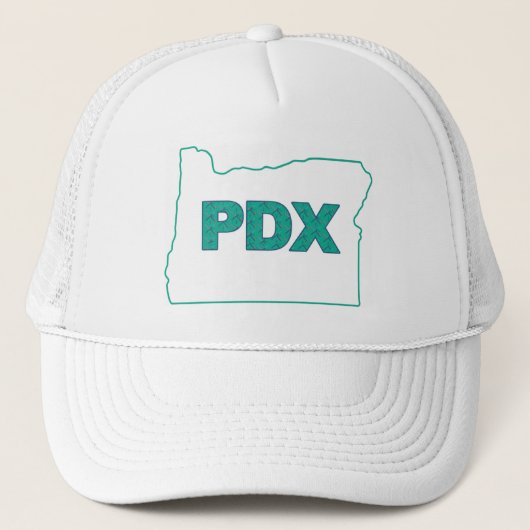 PDXポートランド空港カーペットのトラック運転手の帽子 キャップ (正面)