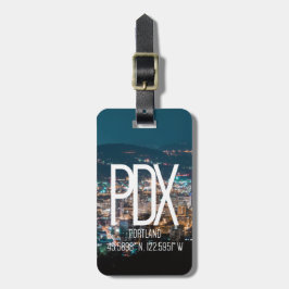 PDXポートランド空港コード荷物のラベル ラゲッジタグ