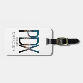 PDXポートランド空港コード荷物のラベル ラゲッジタグ