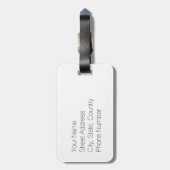 PDXポートランド空港コード荷物のラベル ラゲッジタグ (裏面縦)