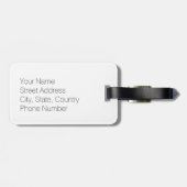 PDXポートランド空港コード荷物のラベル ラゲッジタグ (裏面横)