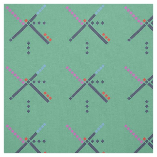 PDX空港の絨毯 ファブリック (見本)