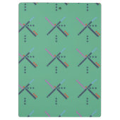 PDX空港カーペット クリップボード (裏面)