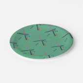 PDX空港カーペット ペーパープレート (アングル)