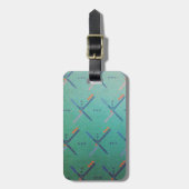 PDX空港カーペット ラゲッジタグ (正面縦)