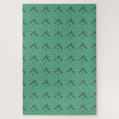 PDX Airport Carpet ジグソーパズル (縦)