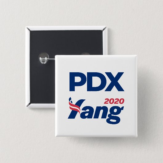 PDX Yang2020ボタン 缶バッジ (正面&裏面)