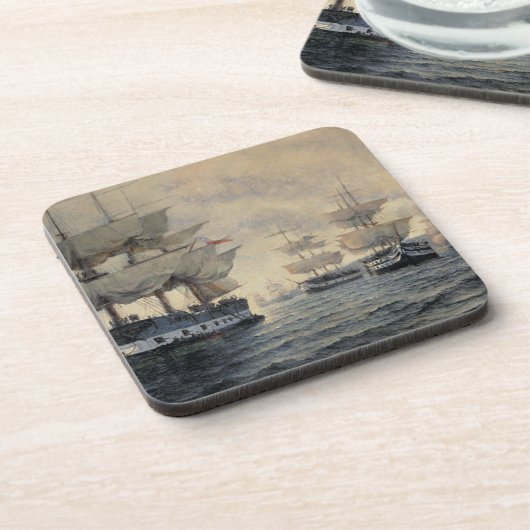 Peの解放の探険の乗船 コースター (左側)