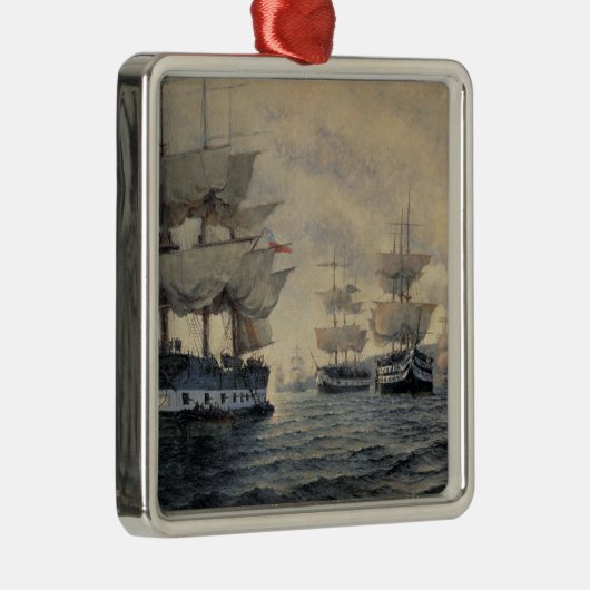 Peの解放の探険の乗船 メタルオーナメント (右)