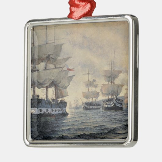 Peの解放の探険の乗船 メタルオーナメント (左)