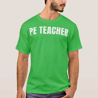 PE先生おもしろい役職誕生日Gif Tシャツ
