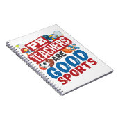 PE先生は良いスポーツの物理Ed先生 ノートブック (右側)