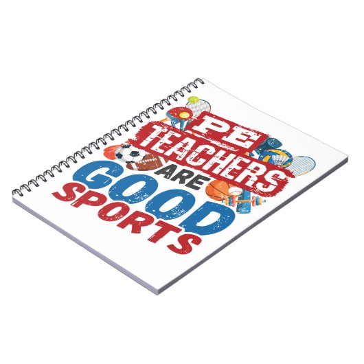 PE先生は良いスポーツの物理Ed先生 ノートブック (左側)