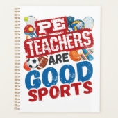 PE先生は良いスポーツの物理Ed先生 プランナー手帳 (正面)