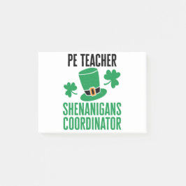 PE先生シェナニガンコーディネーターSt patricks day ポストイット
