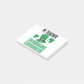 PE先生シェナニガンコーディネーターSt patricks day ポストイット (アングル)