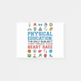 PE先生フィズエドジムコーチハートレース ポストイット