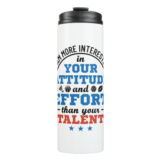 PE先生体育コーチの姿勢 タンブラー (正面)