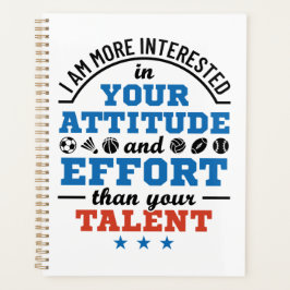 PE先生体育コーチの姿勢 プランナー手帳