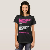 PE定義物理教育先生Pun 1 Tシャツ (正面フル)