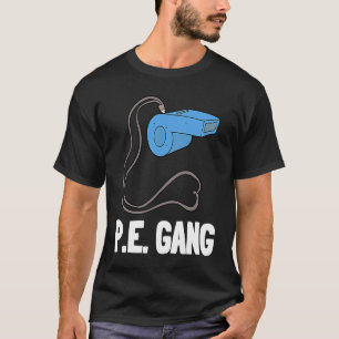 PE物理教育先生およびP E教育者1 Tシャツ