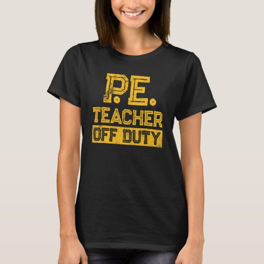 PE物理教育先生オフ2 Tシャツ (正面)
