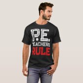 PE物理教育先生規則 Tシャツ (正面フル)