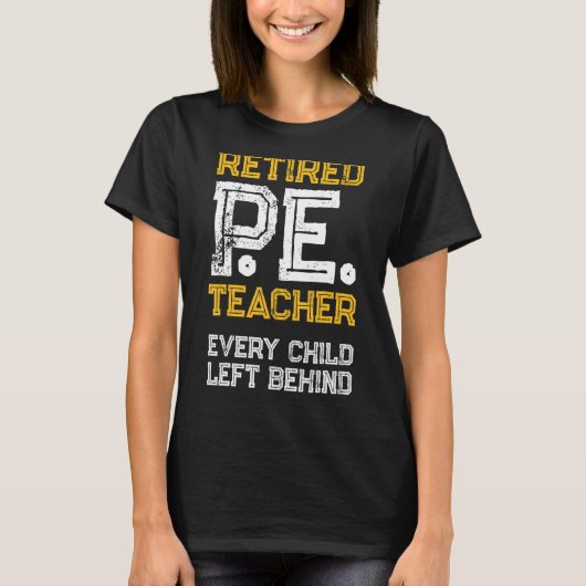 PE物理教育先生離れ Tシャツ (正面)