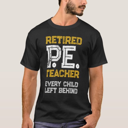 PE物理教育先生離れ Tシャツ (正面)