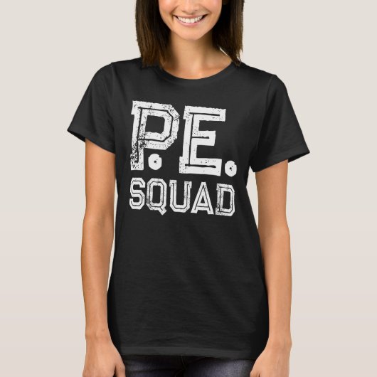 PE物理教育先生離れ Tシャツ (正面)