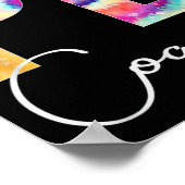 Pe Coach Tie Dye Back To School Women Appreciation ポスター (角)