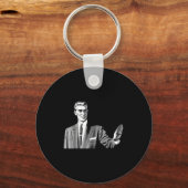 Pe Down Dip Funny Correction Guy Meme Funny Saying キーホルダー (正面)