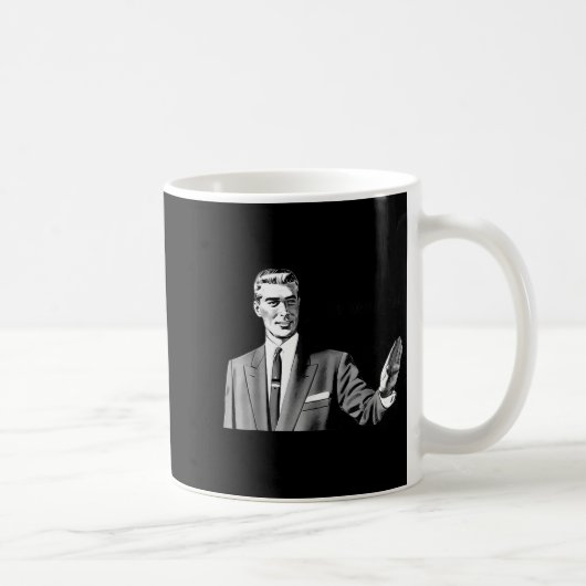 Pe Down Dip Funny Correction Guy Meme Funny Saying コーヒーマグカップ (右)