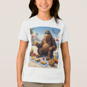 Pé Grande, Pés na Areia トライブレンドＴシャツ (正面)