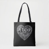 PE Physical Education Teacher Appreciation Coach トートバッグ (正面)