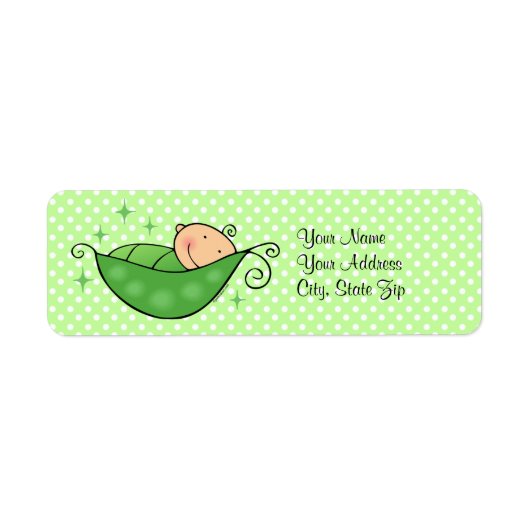 Pea In My Pod カスタムLabel ラベル (正面)