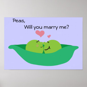 Pea Pod Sweetheartsポスター ポスター