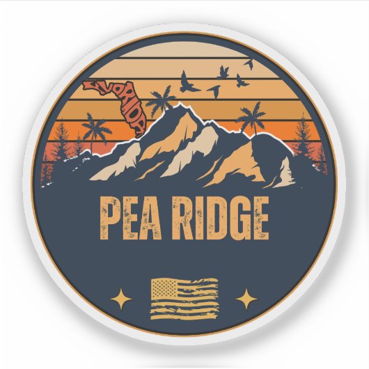 Pea Ridge, フロリダ州 シール (正面)