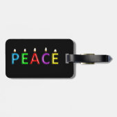 PEACEで旅行 ラゲッジタグ (裏面横)
