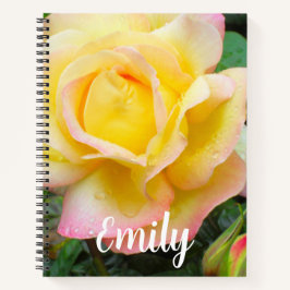 Peaceバラ写真 ノートブック