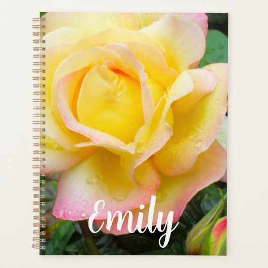 Peaceバラ写真 プランナー手帳 (正面)